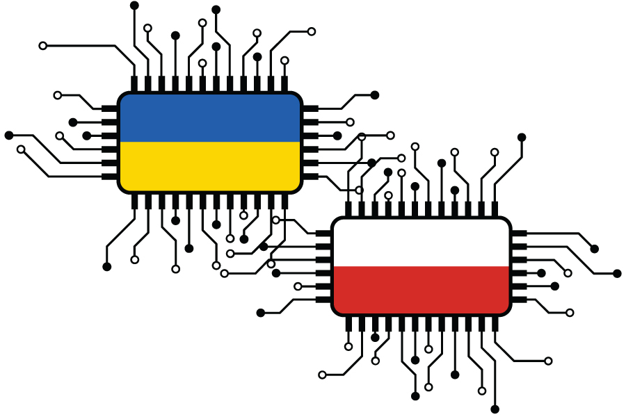 Ukraina przenosi dane do Polski