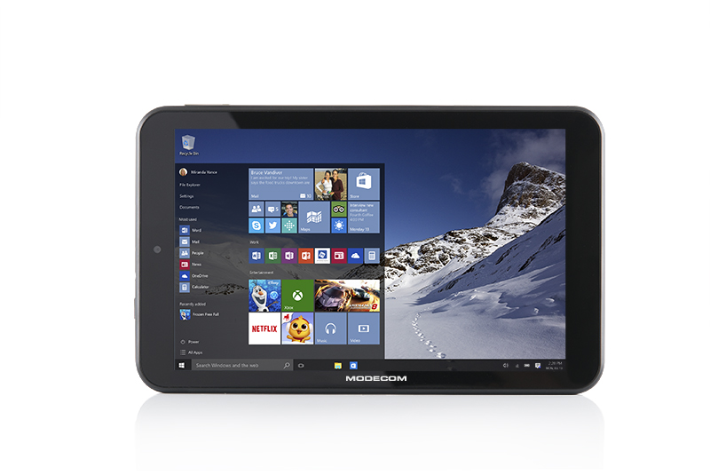 Modecom: tablet z Windows 10