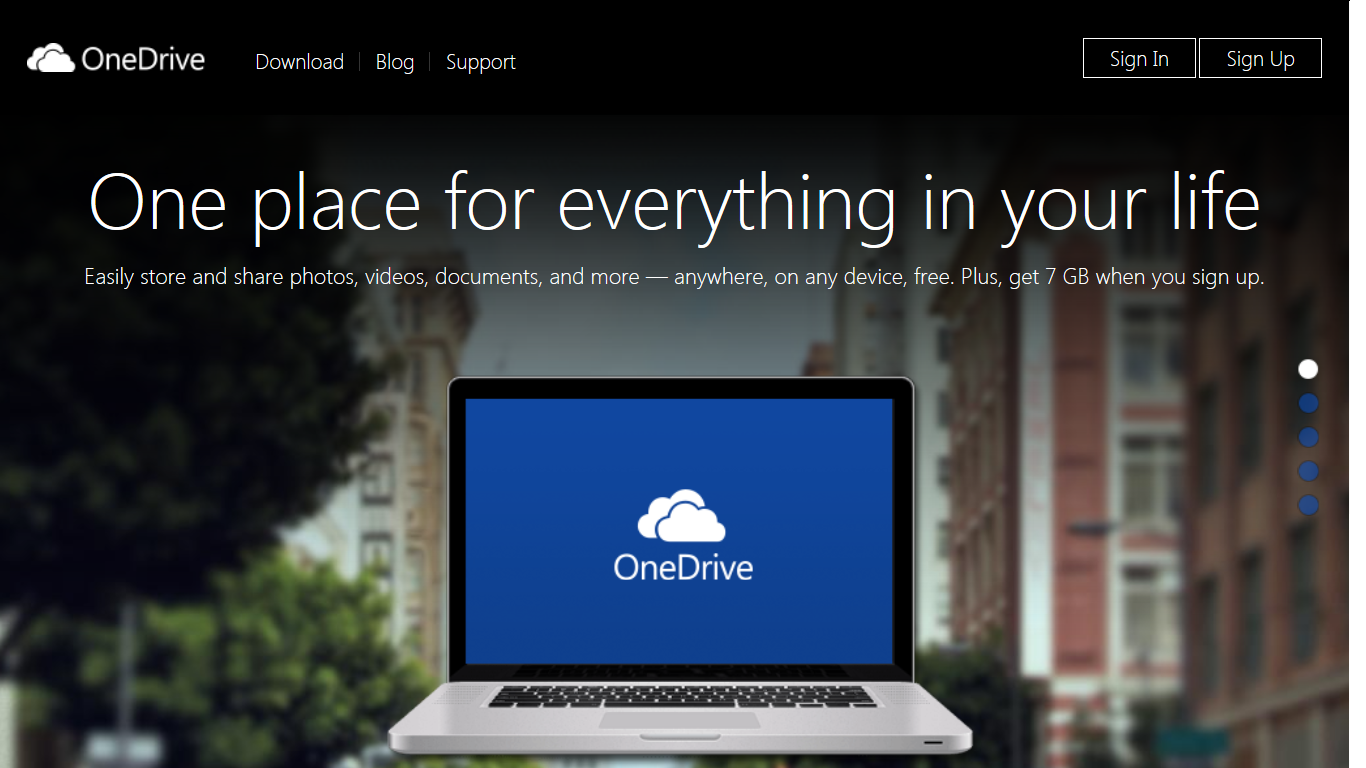 Microsoft udostępnił OneDrive