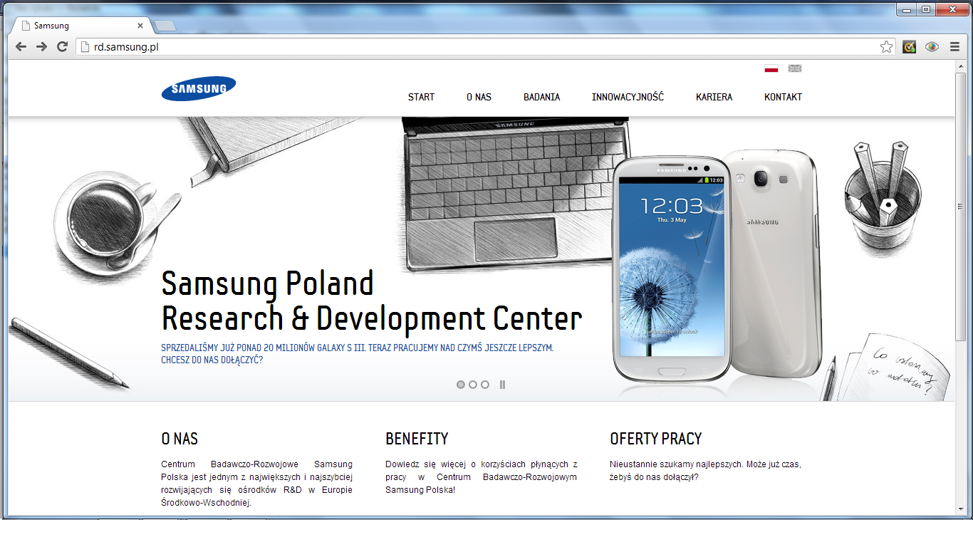 Samsung otworzy nowe centrum badawczo-rozwojowe w Polsce