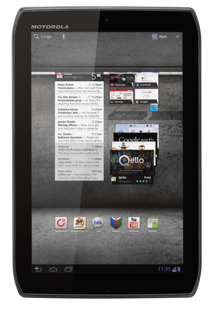 Motorola: tablety Xoom w wersji numer 2