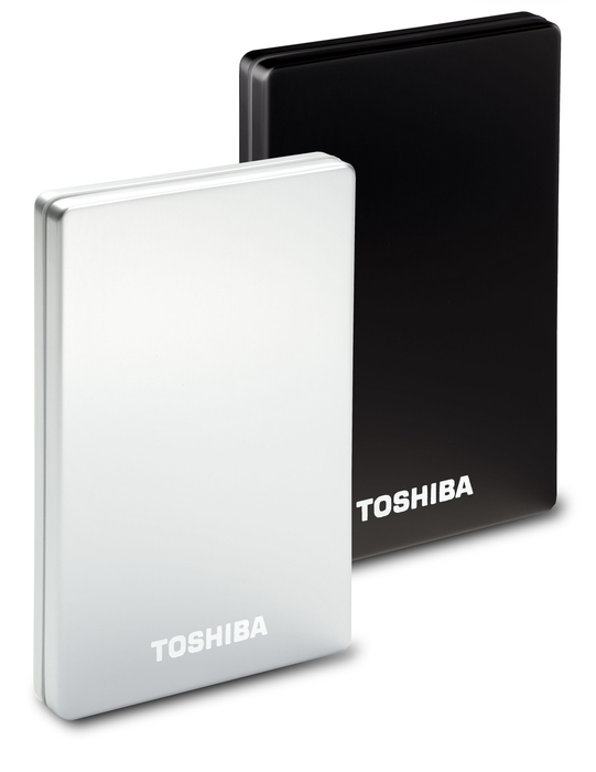 2 TB na dysku zewnętrznym Toshiby
