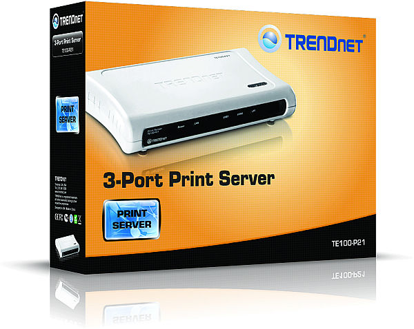 Trendnet: trzyportowy serwer druku