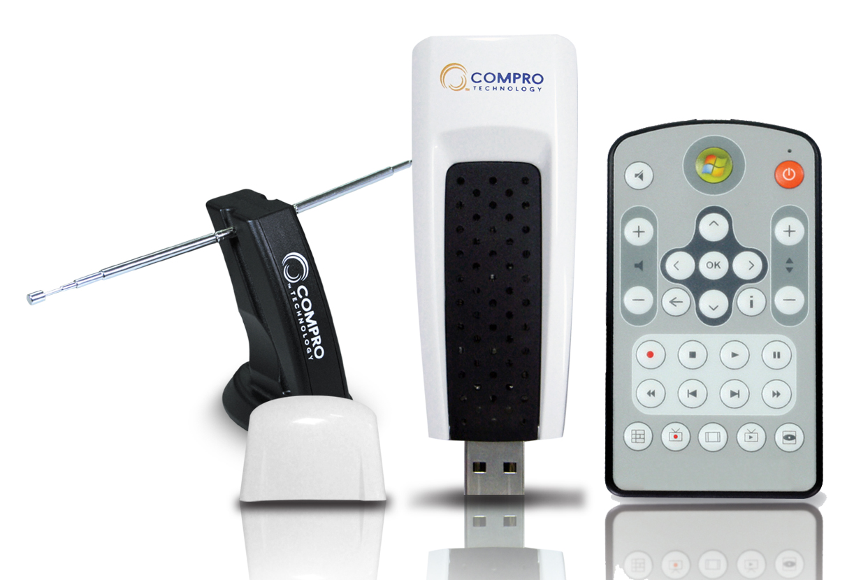 Compro: zewnętrzny tuner telewizji cyfrowej