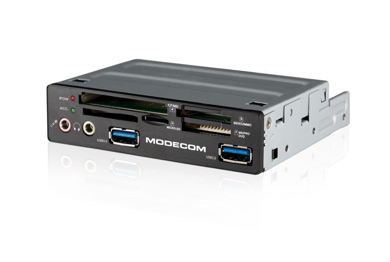 Modecom: czytniki na 50 kart i hub USB 3.0