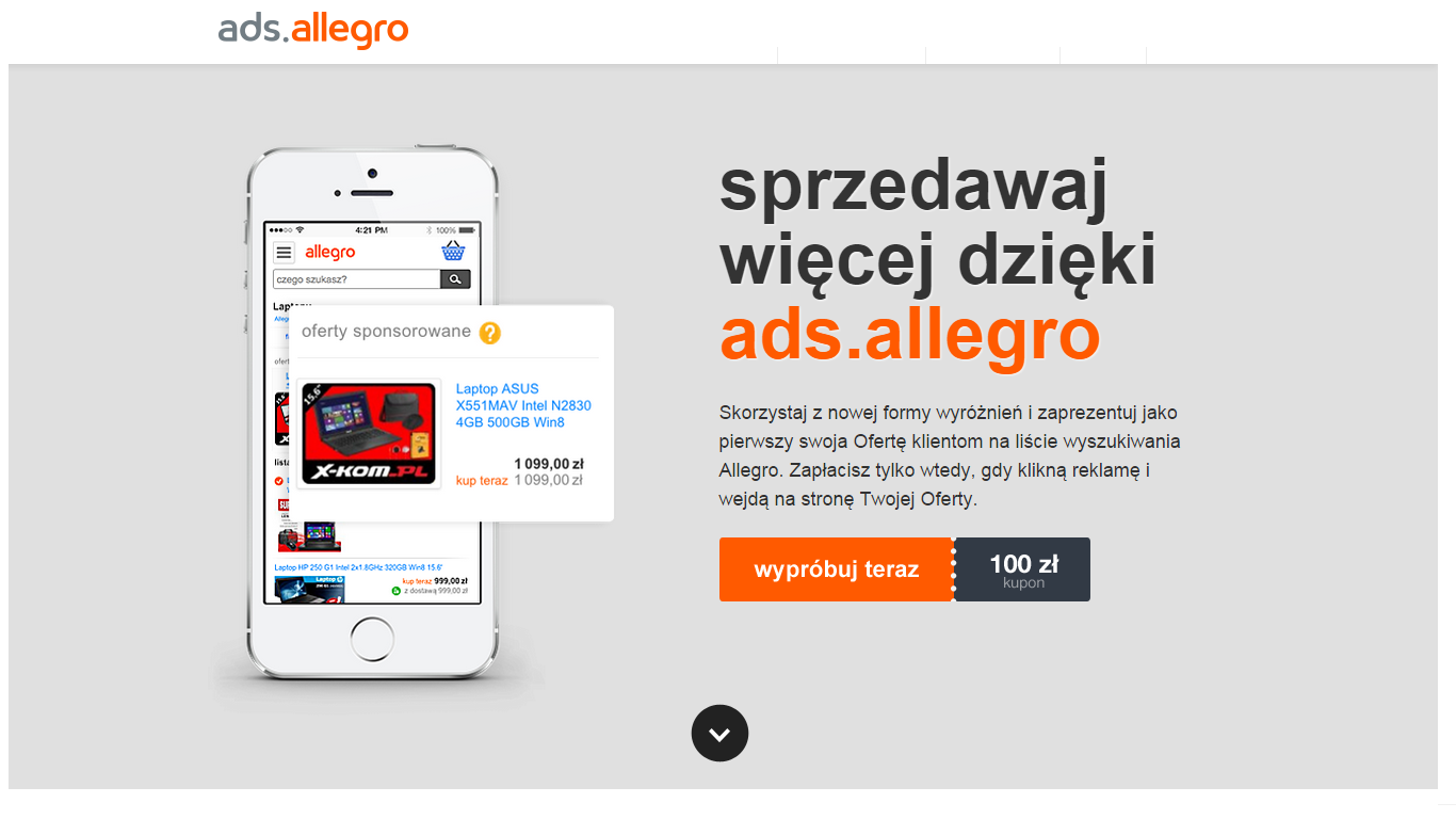 Allegro uruchamia reklamy dla sprzedawców