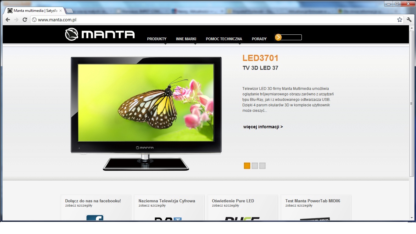 Manta ma nową stronę internetową