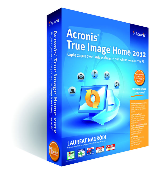 Acronis: True Image Home w wersji 2012