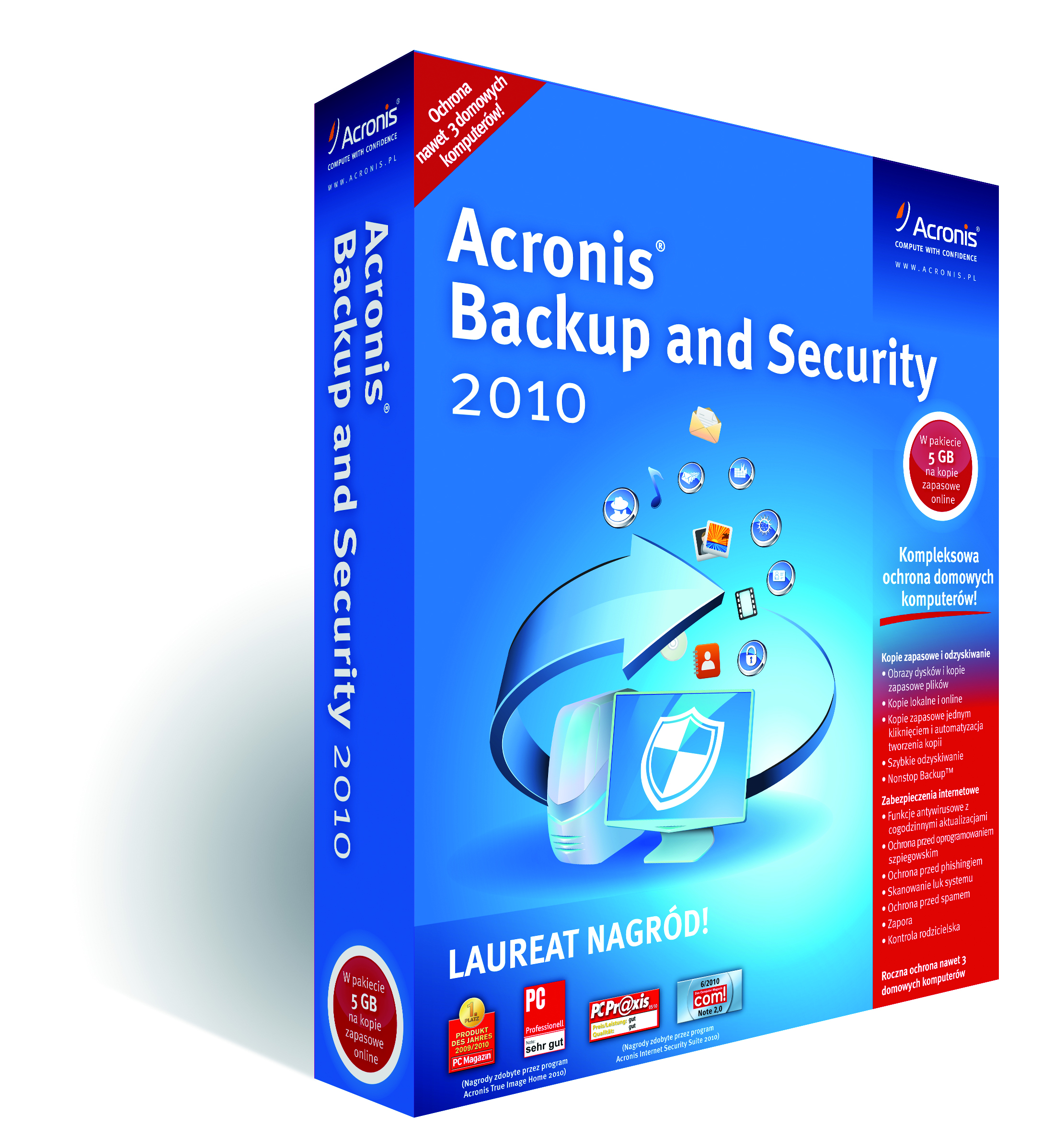 Acronis Backup & Security w polskiej wersji