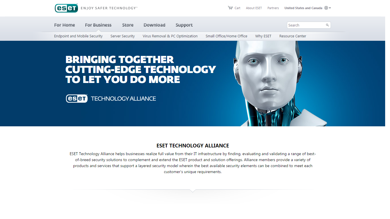 StorageCraft w Eset Technology Alliance