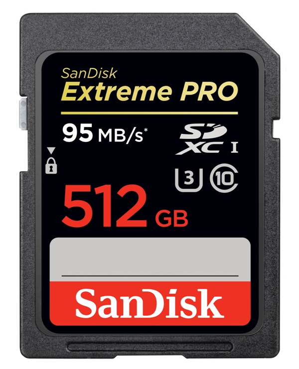 SanDisk: 512 GB na karcie SD