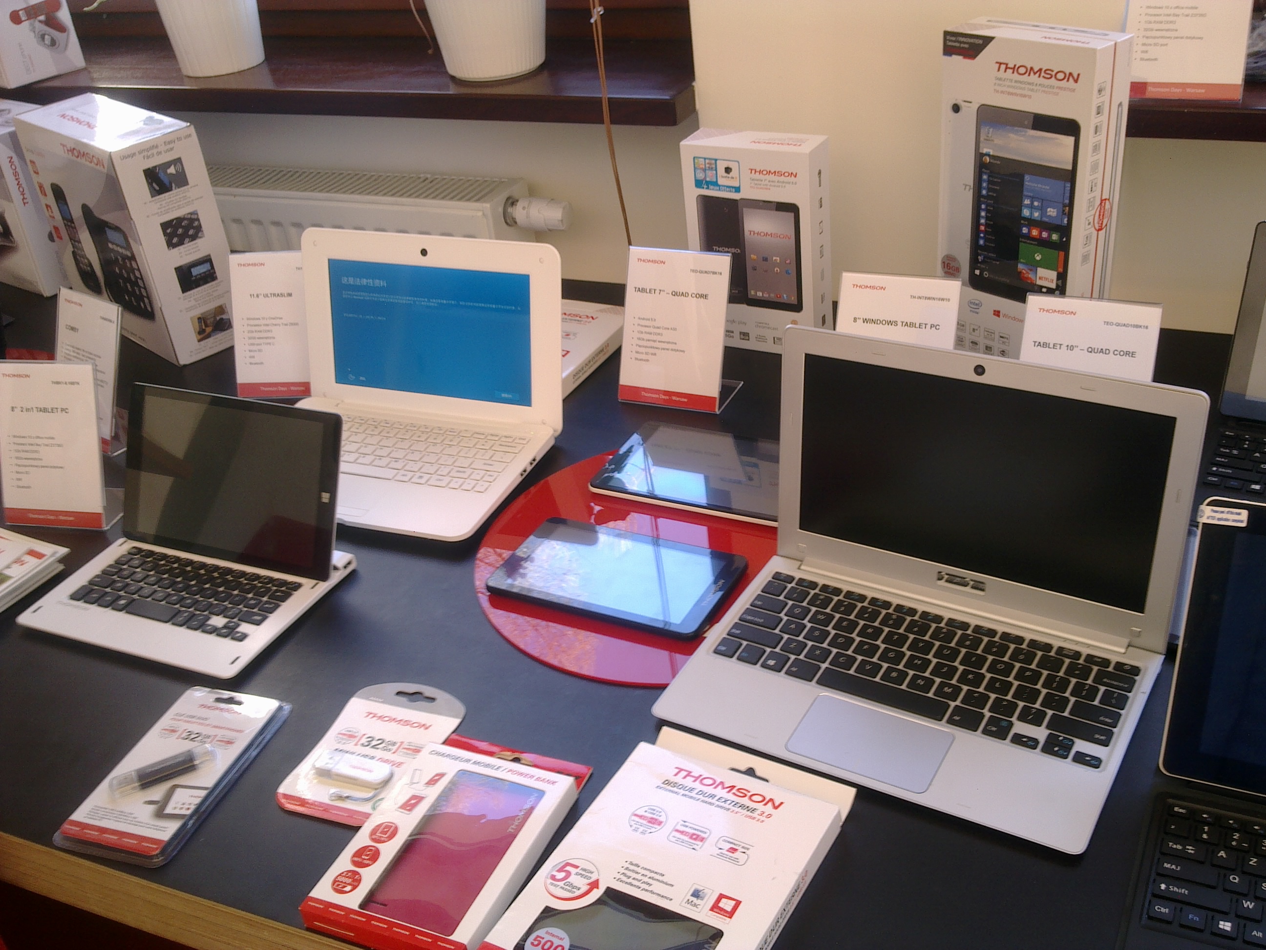 Thomson wchodzi na polski rynek laptopów i tabletów