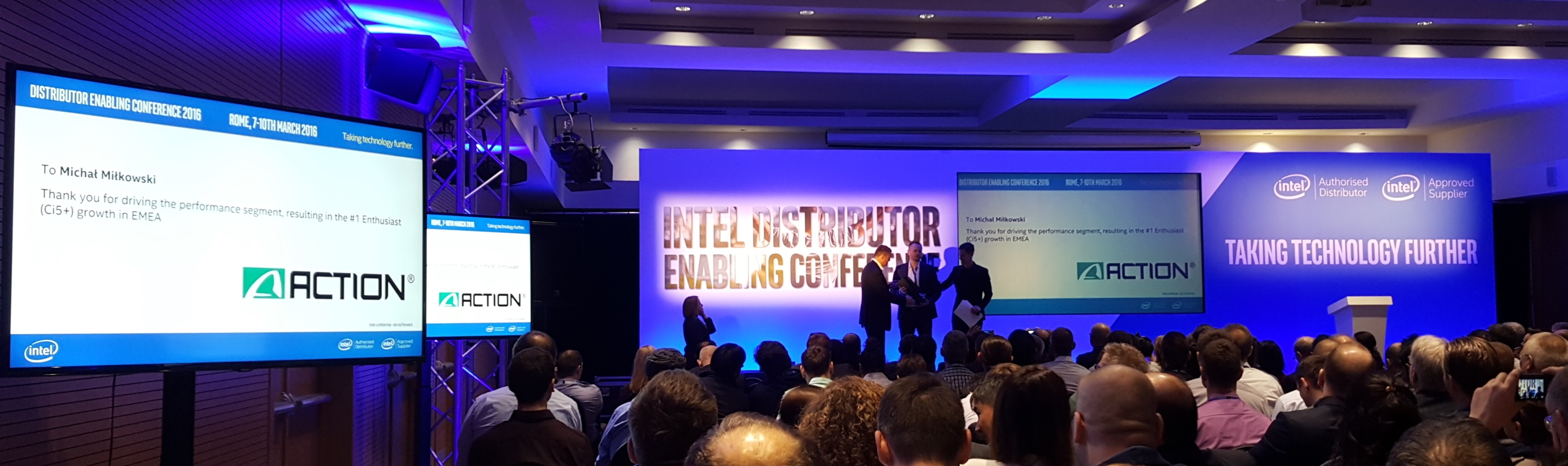 Action nagrodzony przez Intela