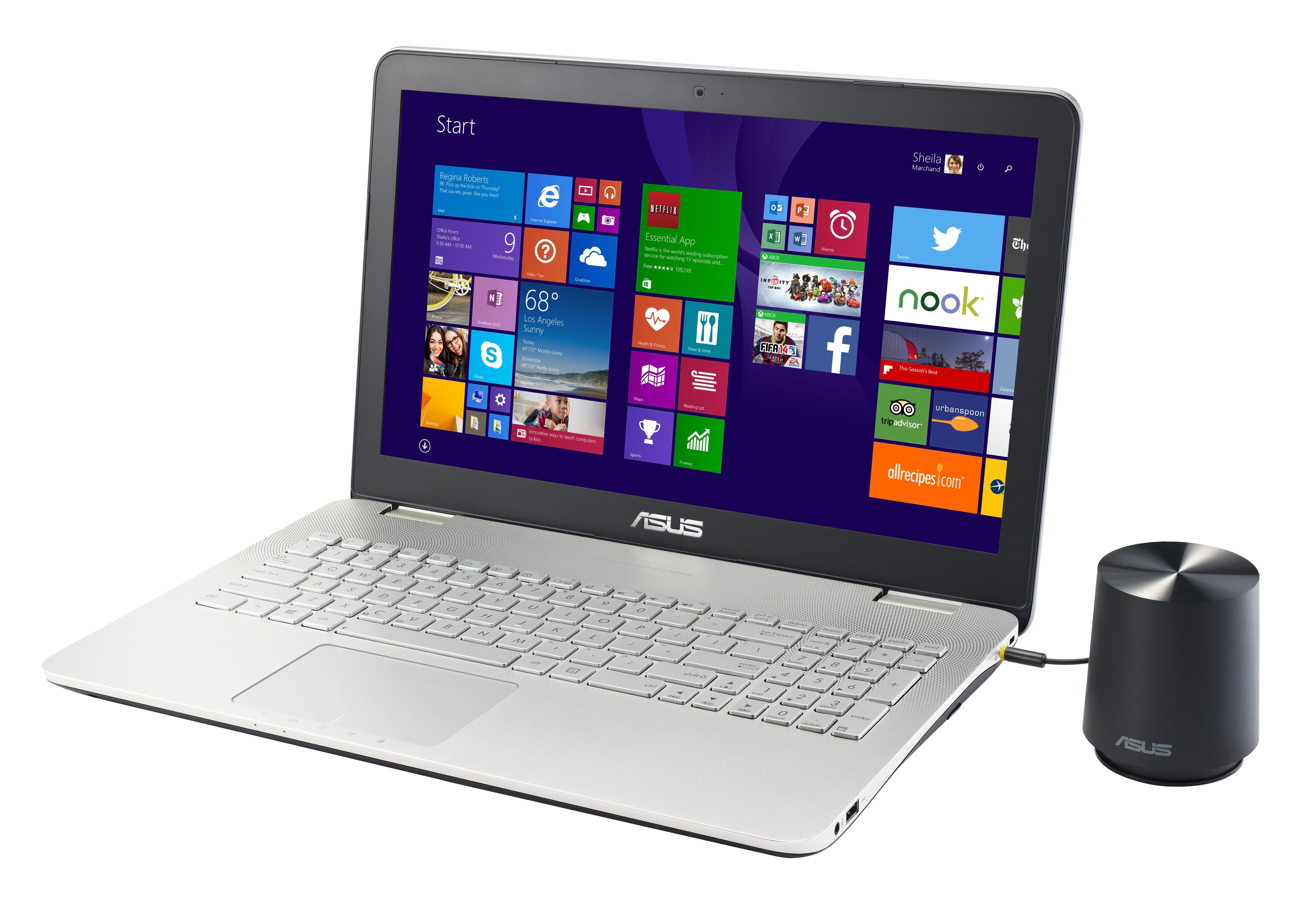 Asus: laptop z mocnym uderzeniem