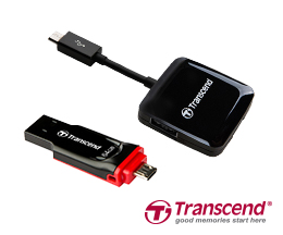 Transcend: nowe akcesoria w standardzie USB OTG