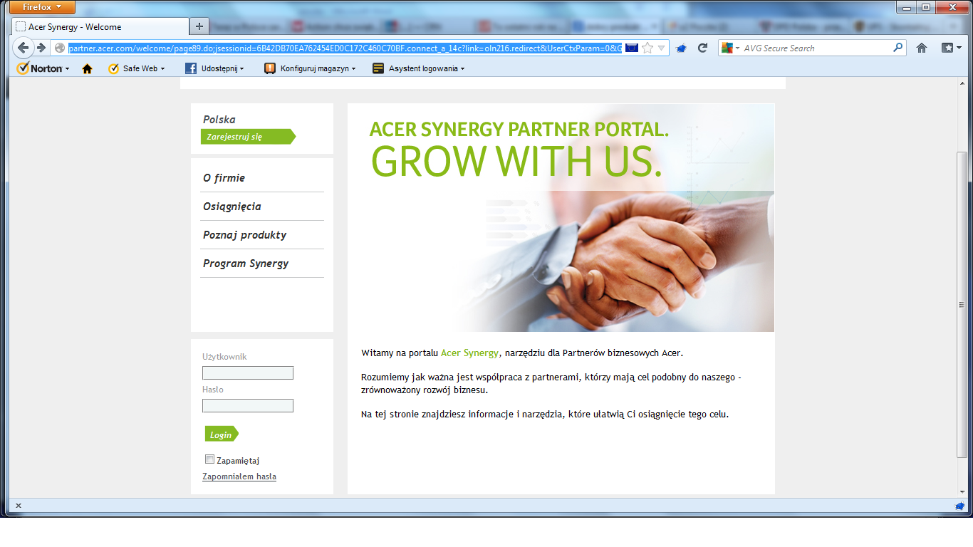 Acer uruchomił portal dla partnerów