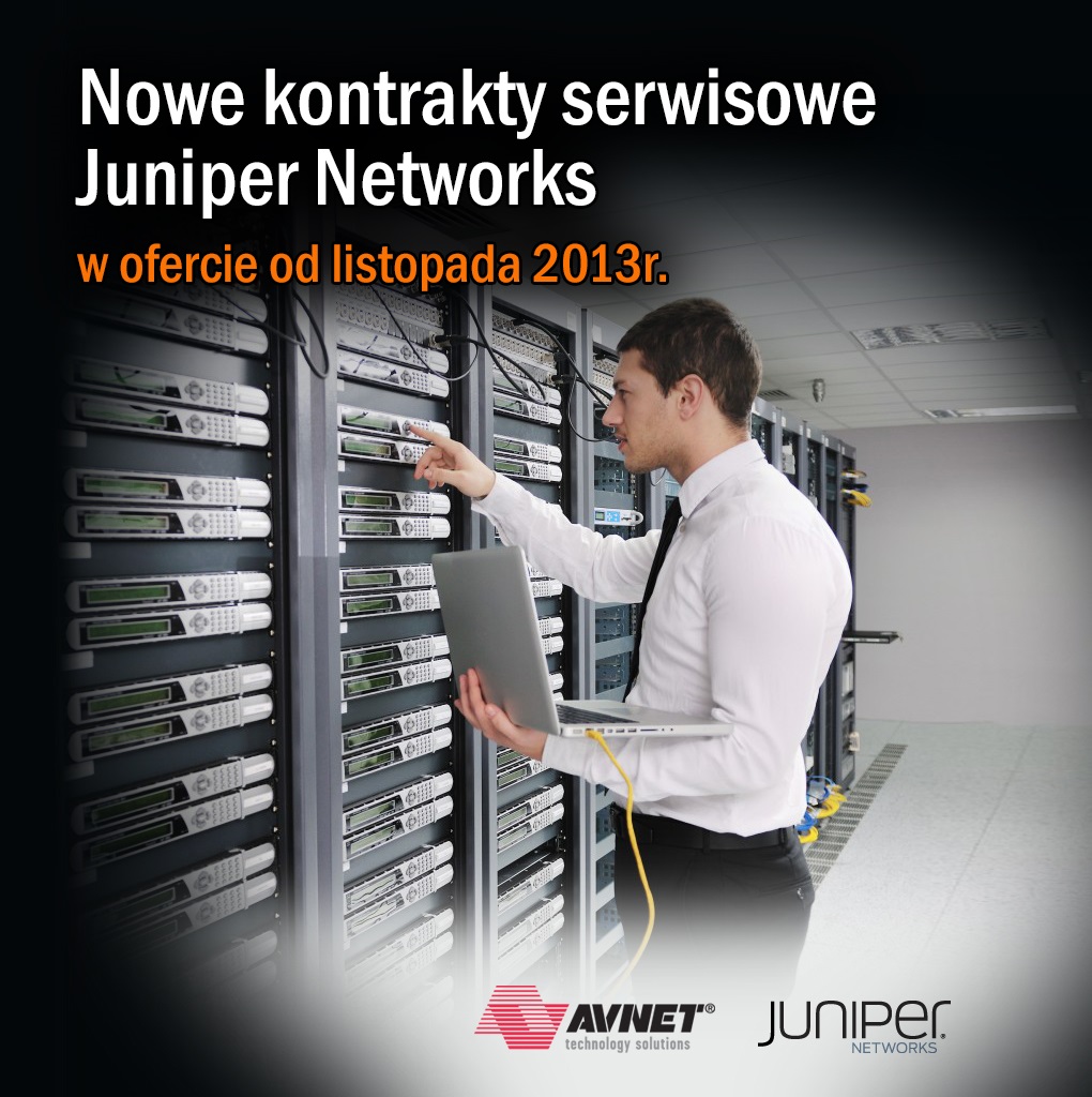 Avnet: nowe kontrakty serwisowe Juniper Networks