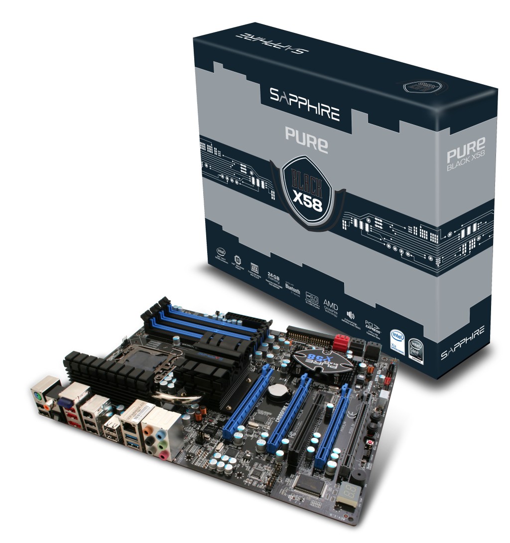 Sapphire: czysta czerń z chipsetem Intel X58