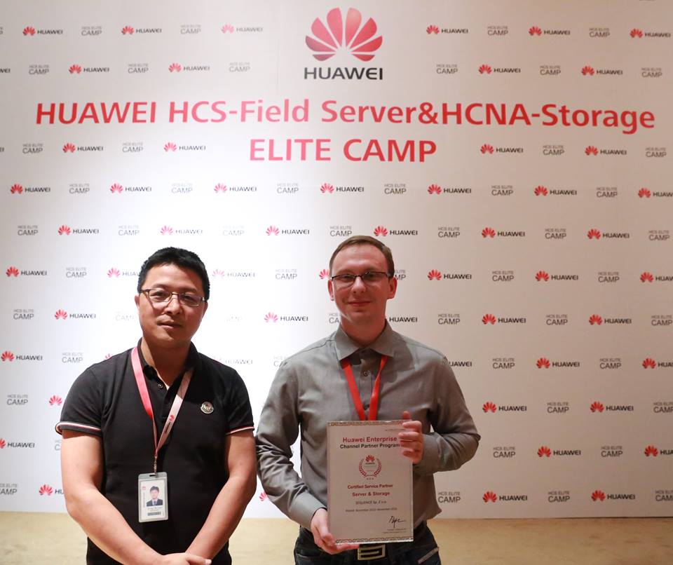 Sequence z nowym certyfikatem Huawei
