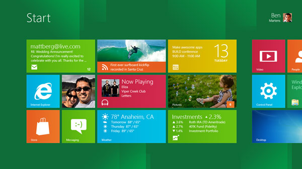 Microsoft udostępnił Windows 8