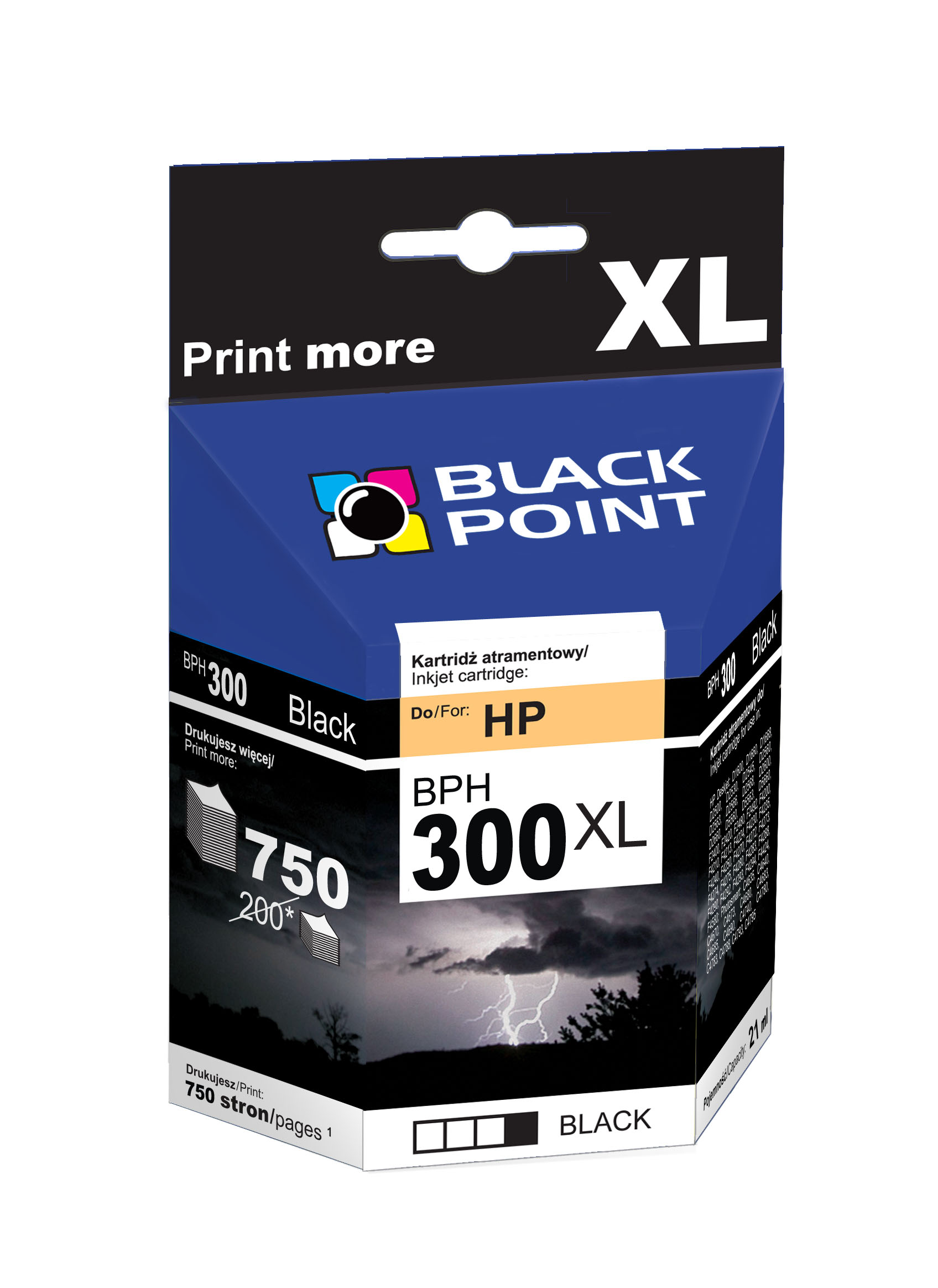 Black Point: tusz XL do HP