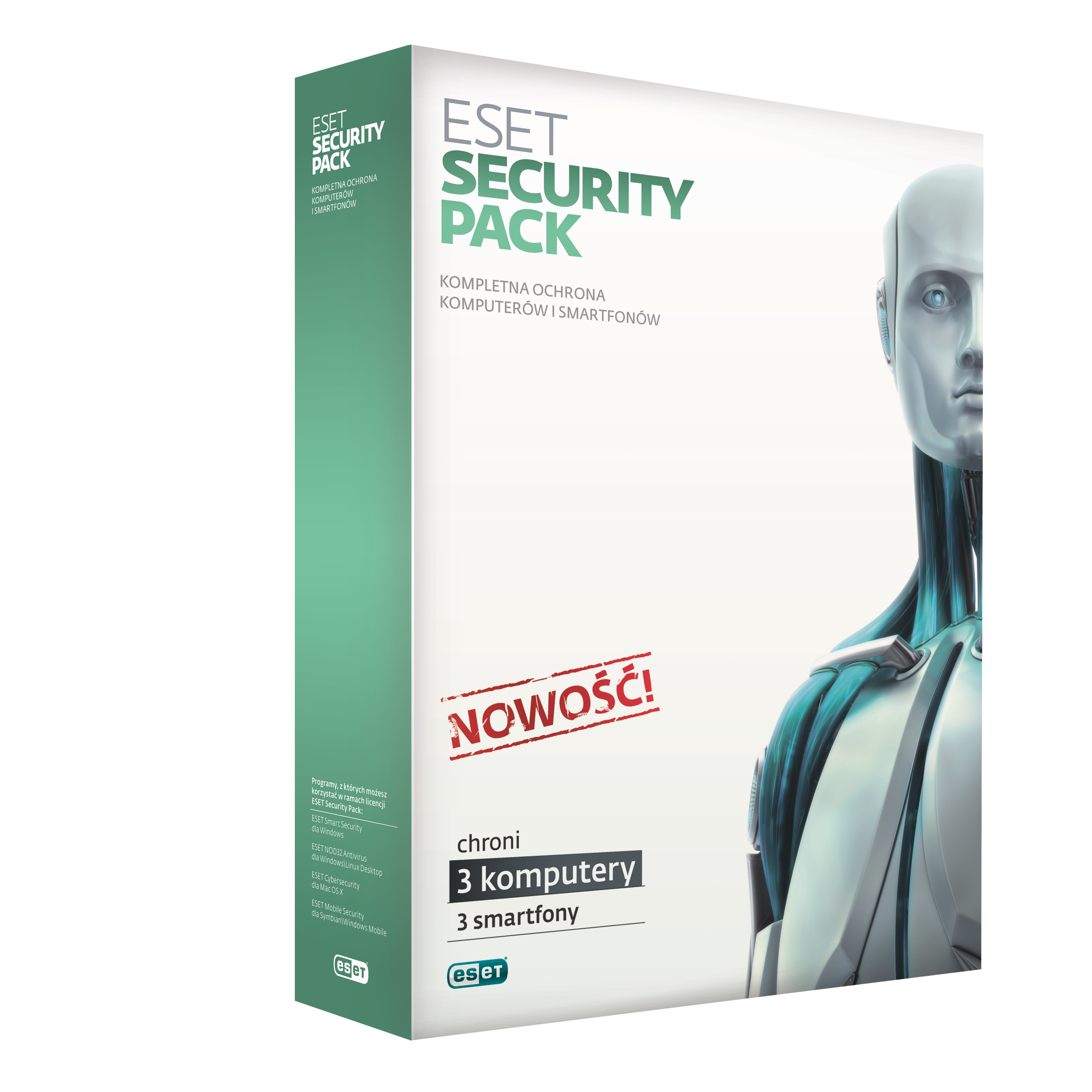 Eset: pakiet bezpieczeństwa na 3 komputery i 3 smartphony
