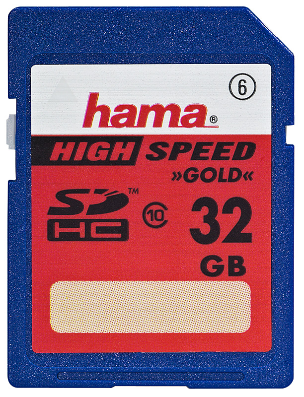 Hama SDHC 32GB HS Gold class 10