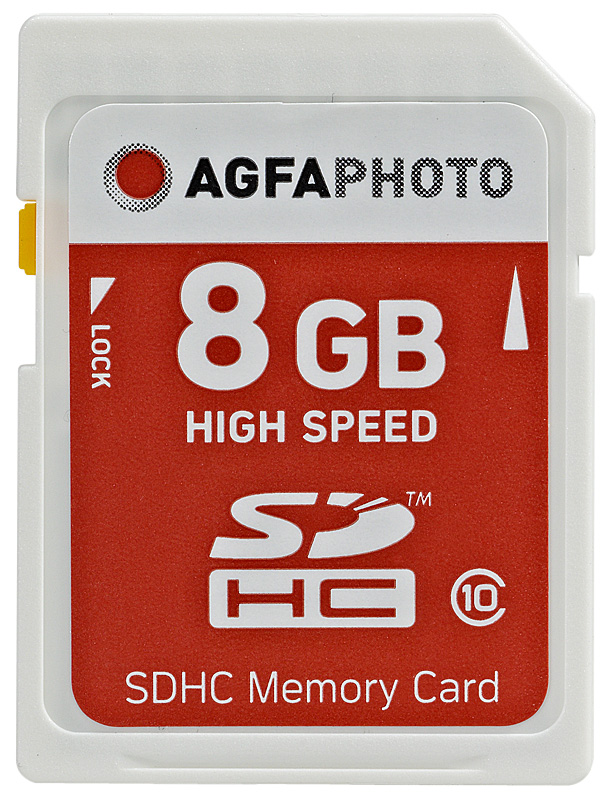 AgfaPhoto SDHC 8GB High Speed class 10