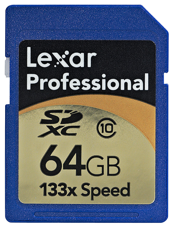 Lexar SDXC 64GB Professional class 10