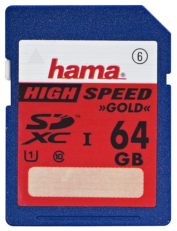 Hama SDXC 64GB HS Gold class 10