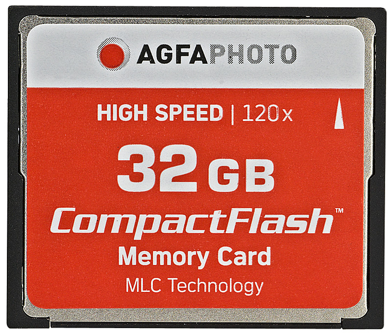 AgfaPhoto CF 32GB High Speed 10435 120x