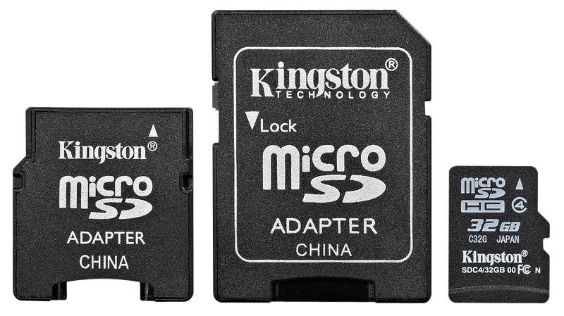 Kingston microSDHC 32GB class 4