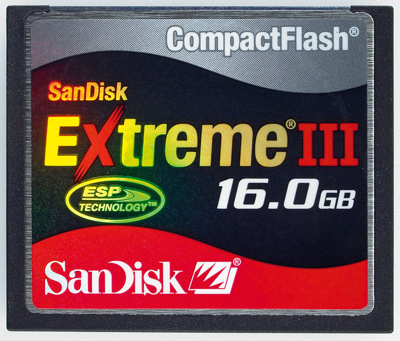 SanDisk CF Extreme III SDCFX3-16384-902 16GB