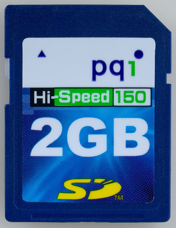 PQI SD 2 GB Hi-Speed 150