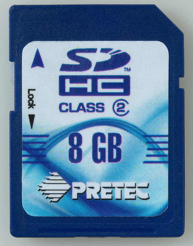 Pretec SDHC 8GB Class 2