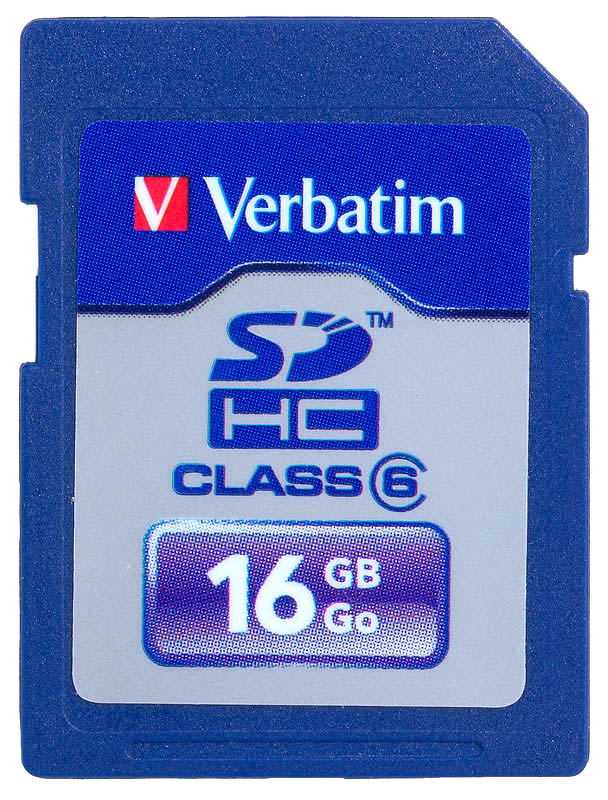 Verbatim SDHC 16GB Pro Go class 6
