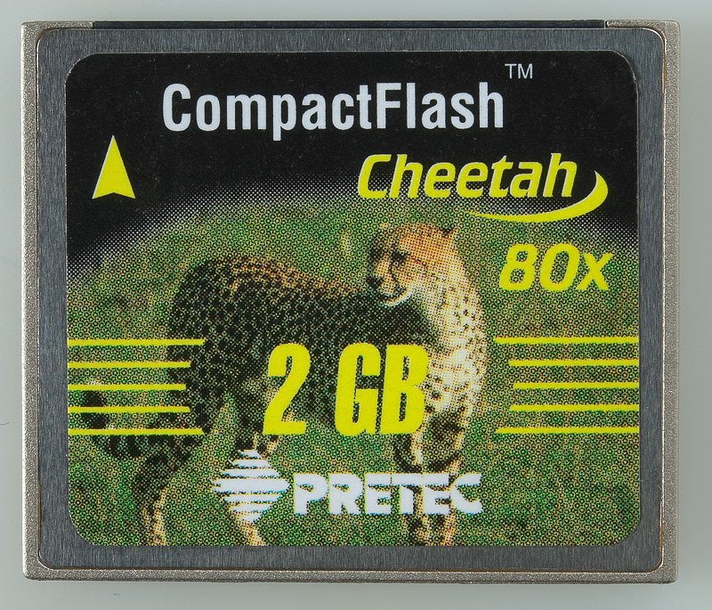 Pretec CF 2GB 80x Cheetah