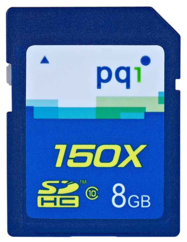 PQI SDHC 8GB 150x class 10
