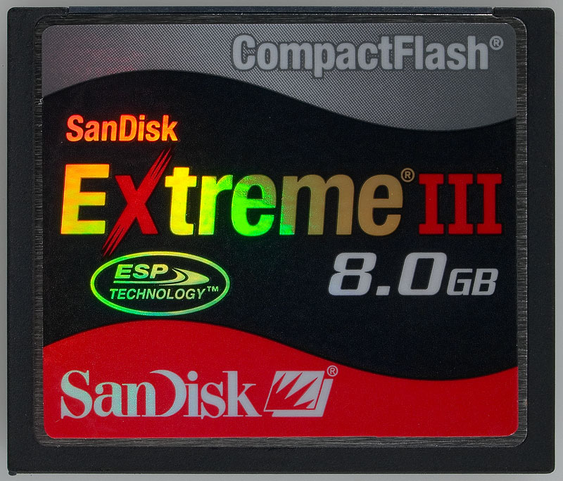 SanDisk CF Extreme III 8.0 GB