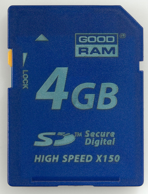 GoodRAM SD HighSpeed x150 SDC4096X150GR 4GB