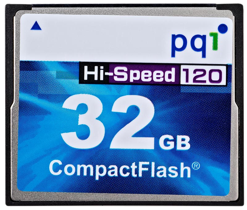 PQI CF 32GB Hi-Speed 120x AC80-3230R01F7