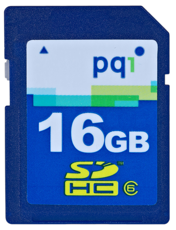 PQI SDHC 16 GB class 6