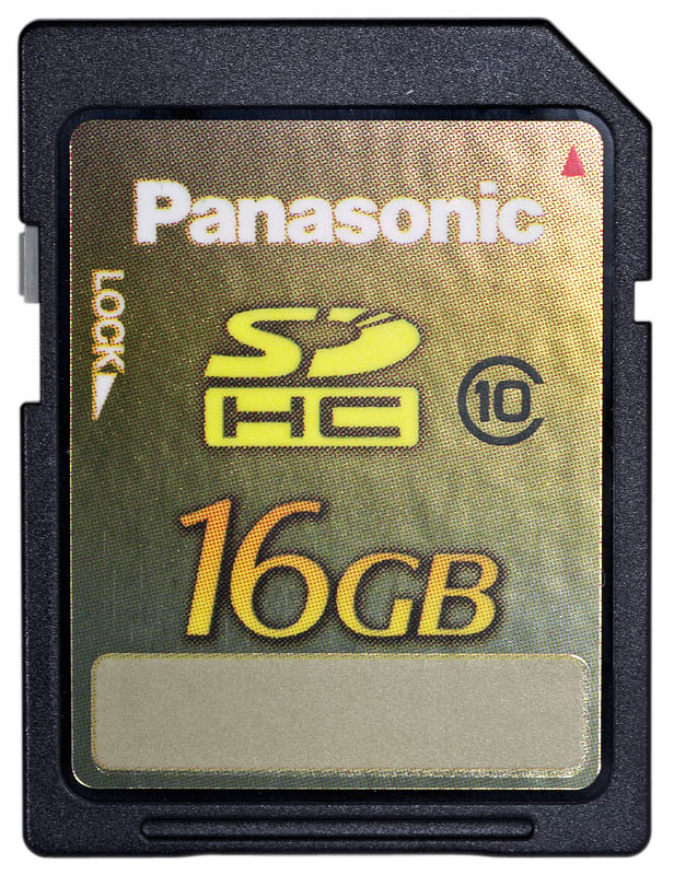 Panasonic SDHC 16GB class 10