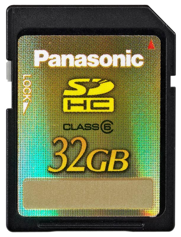 Panasonic SDHC 32GB class 6