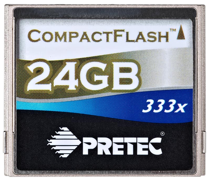 Pretec CF 24GB 333x Go professional