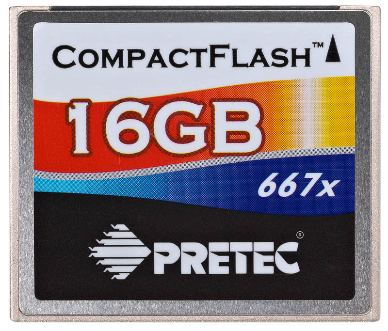 Pretec CF 16GB CFS616G 667x