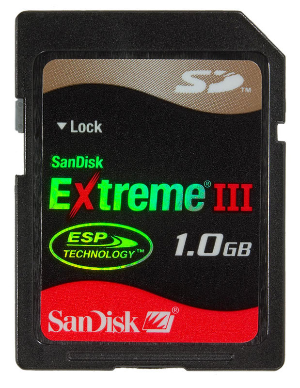SanDisk SD Extreme III 1GB SDSDX3-1024