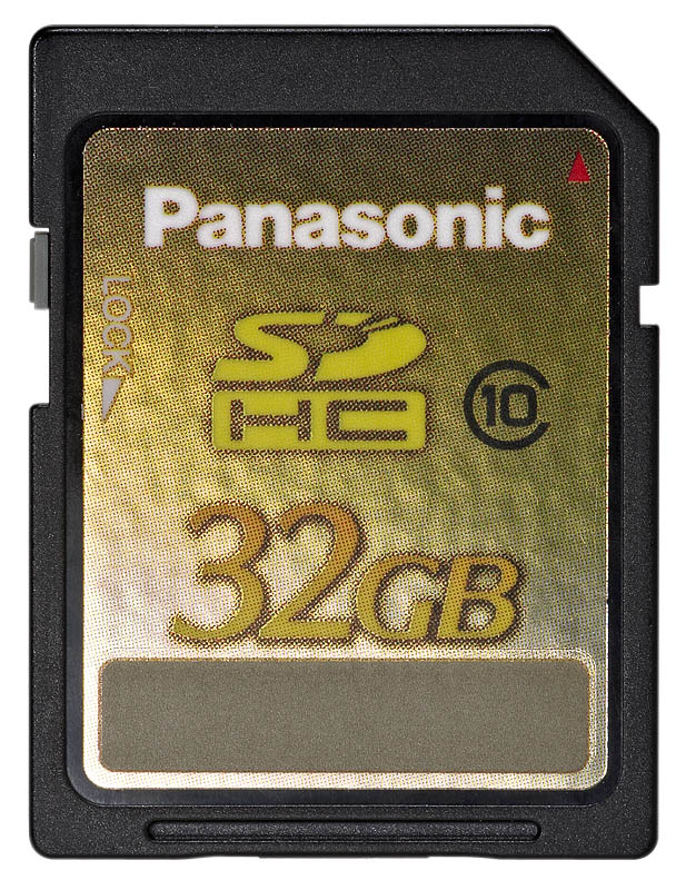 Panasonic SDHC 32GB class 10