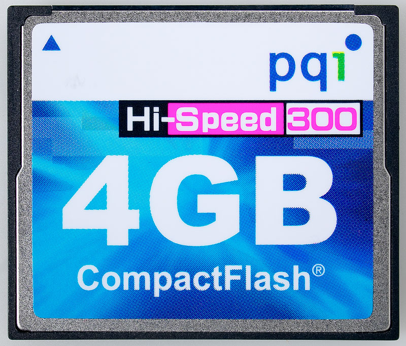 PQI Compact Flash 4GB Hi-Speed x300