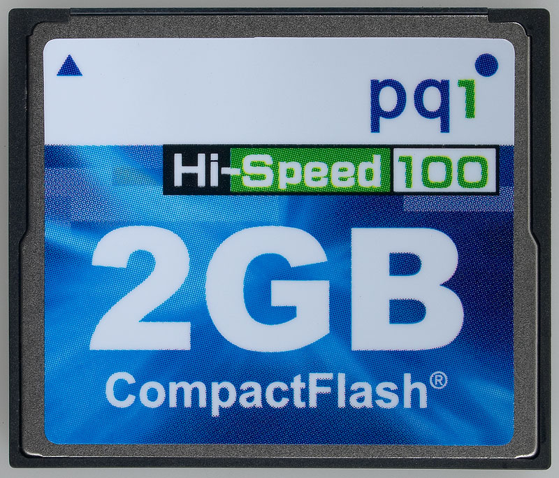 PQI CF 2 GB Hi-Speed 100